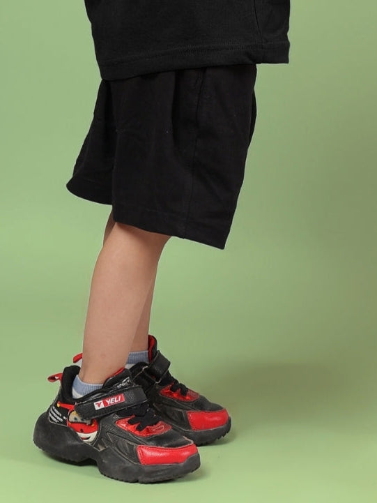 AMIGA SHORTS FOR BOYS & GIRLS (BLACK WHITE)