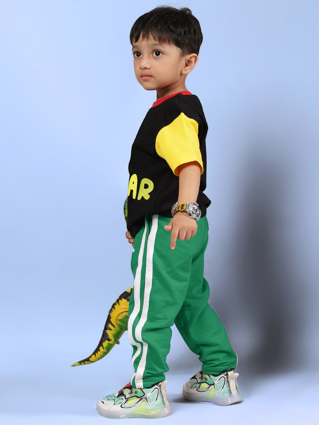 MOCHA CO-ORD FOR BOYS & GIRLS (BLACK GREEN)
