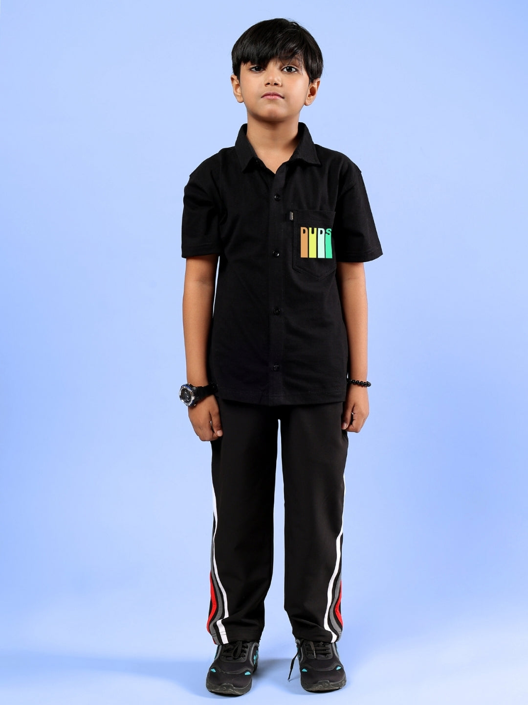 FOREVER GAMER CO-ORD FOR BOYS & GIRLS (BLACK)