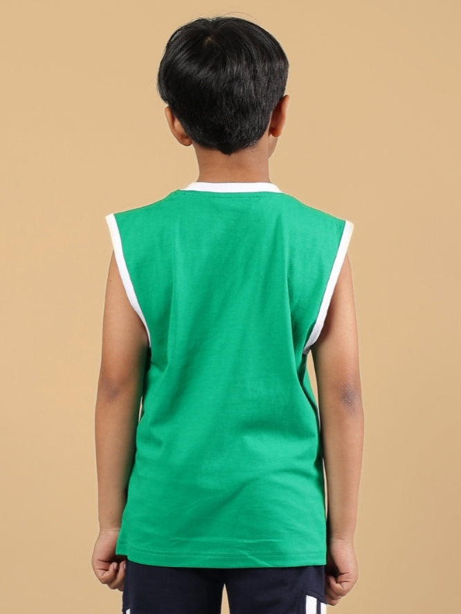 FORZA T-SHIRT FOR BOYS & GIRLS (GREEN)