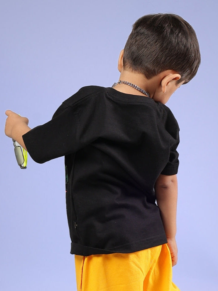 HULK T-SHIRT FOR BOYS & GIRLS (BLACK)
