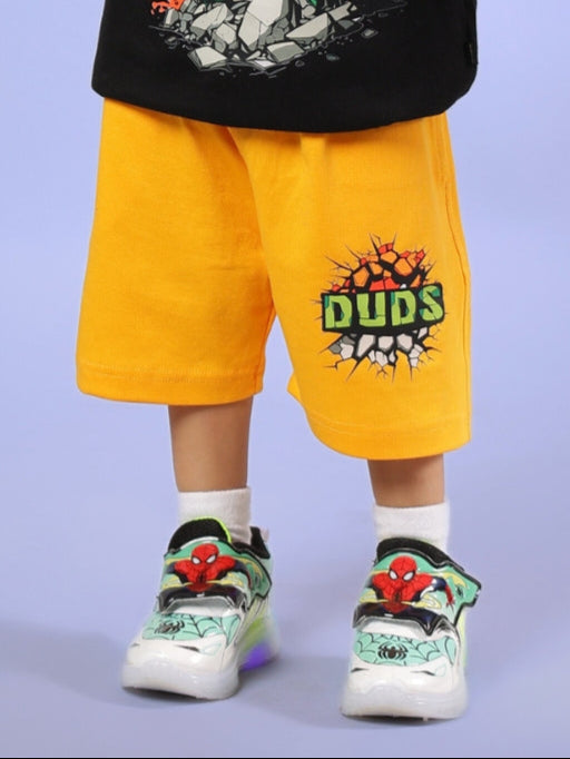 HULK SHORTS FOR BOYS & GIRLS (YELLOW)
