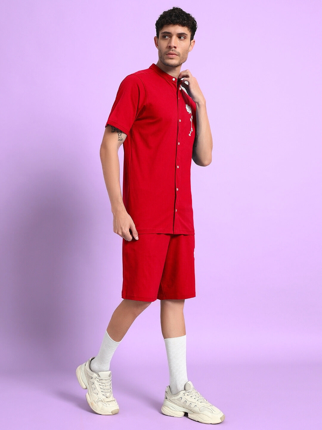 LIMBO CO-ORD SET (RED)