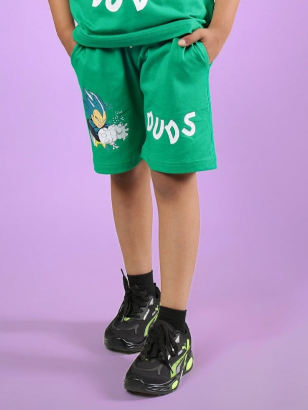 SATORU SHORTS FOR BOYS & GIRLS (GREEN)