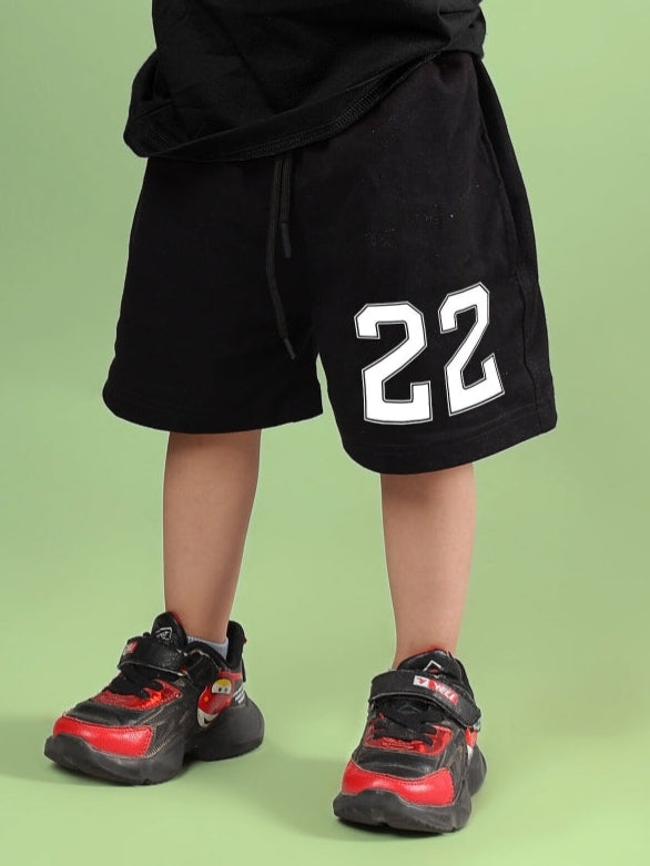 AMIGA SHORTS FOR BOYS & GIRLS (BLACK WHITE)