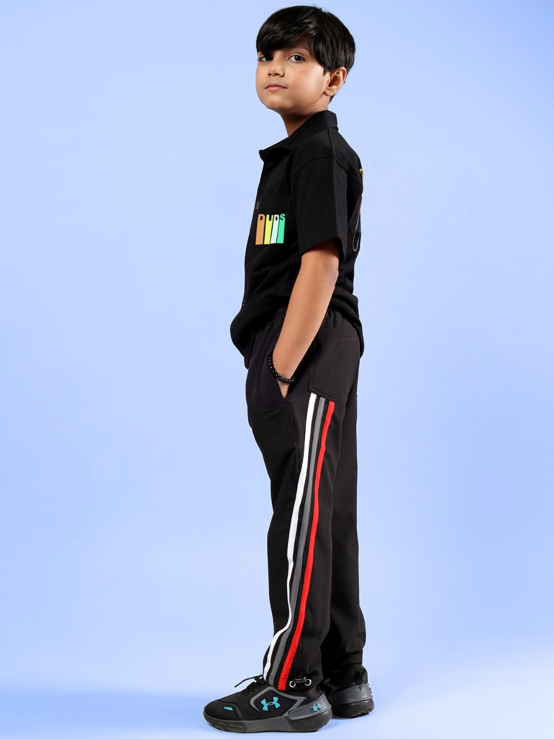 FOREVER GAMER CO-ORD FOR BOYS & GIRLS (BLACK)