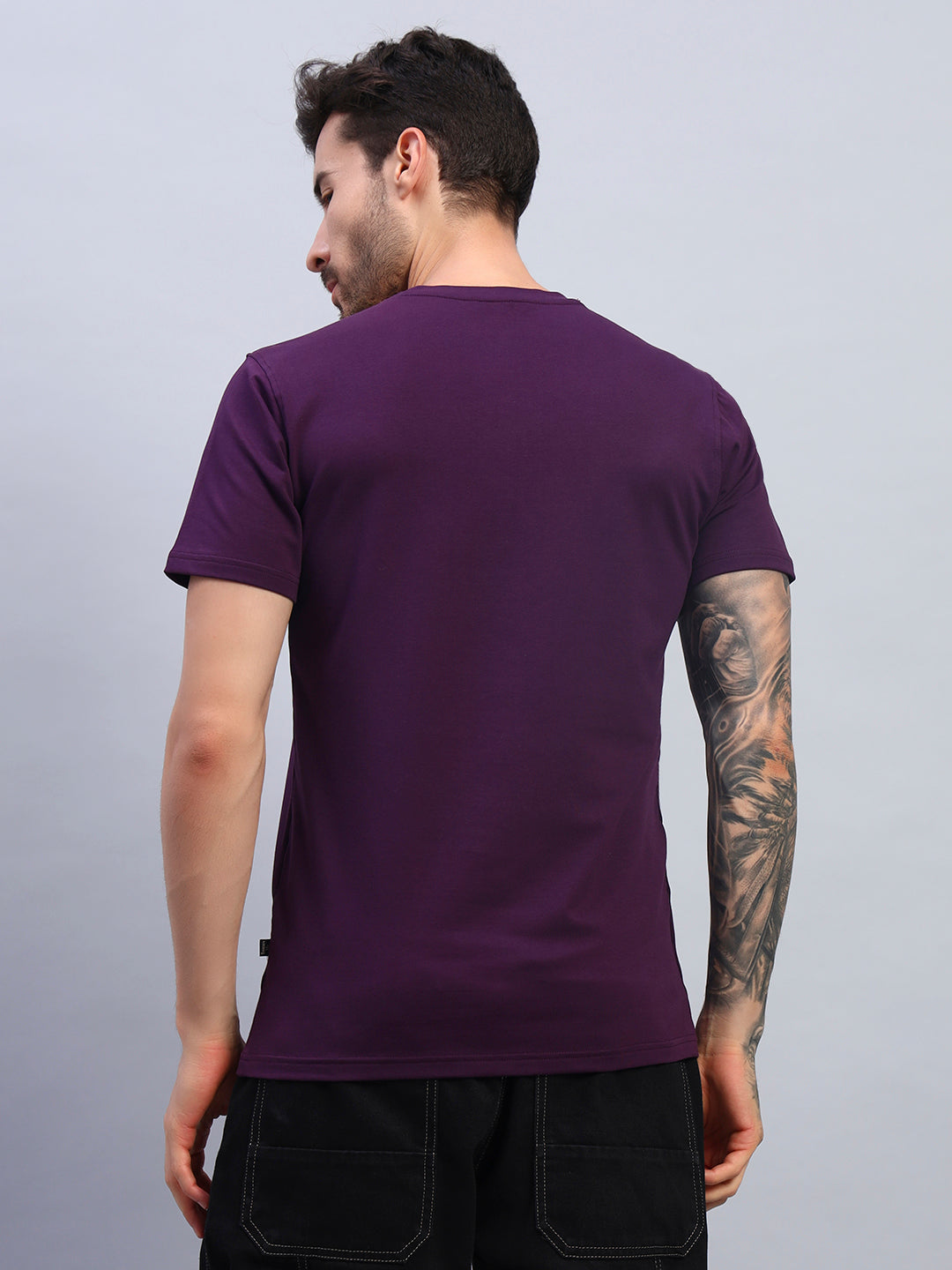 MYCO REGULAR FIT T-SHIRT (PURPLE)
