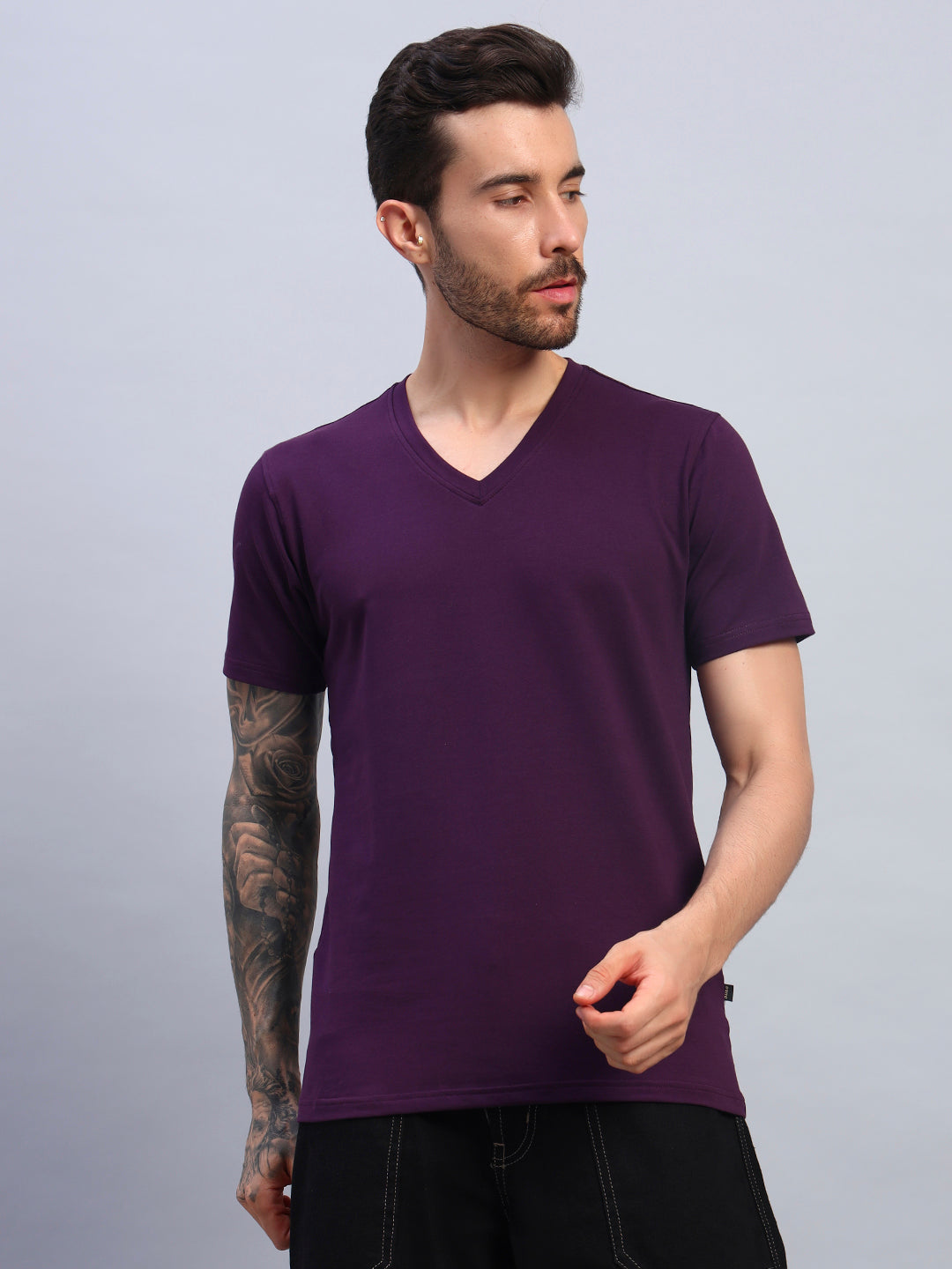 MYCO REGULAR FIT T-SHIRT (PURPLE)