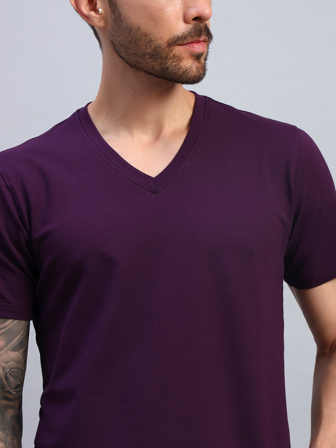 MYCO REGULAR FIT T-SHIRT (PURPLE)