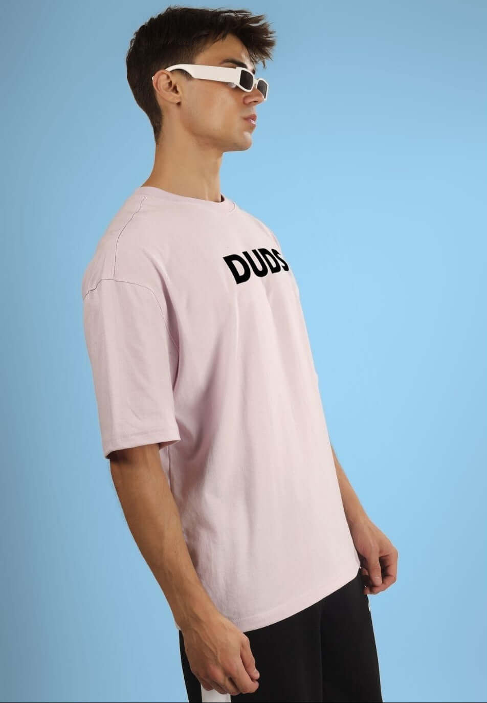 Wearduds STAY WILD OVERSIZED T-SHIRT GREY - T-shirt