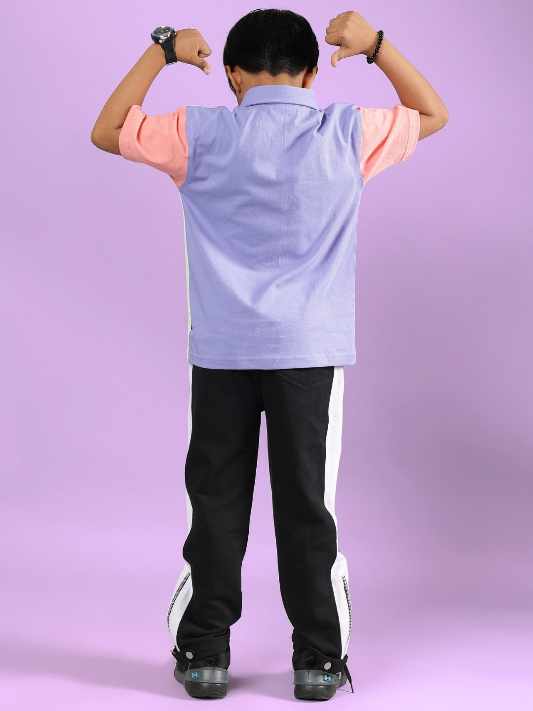 ROMAN CO-ORD FOR BOYS & GIRLS (MULTI-BLACK)