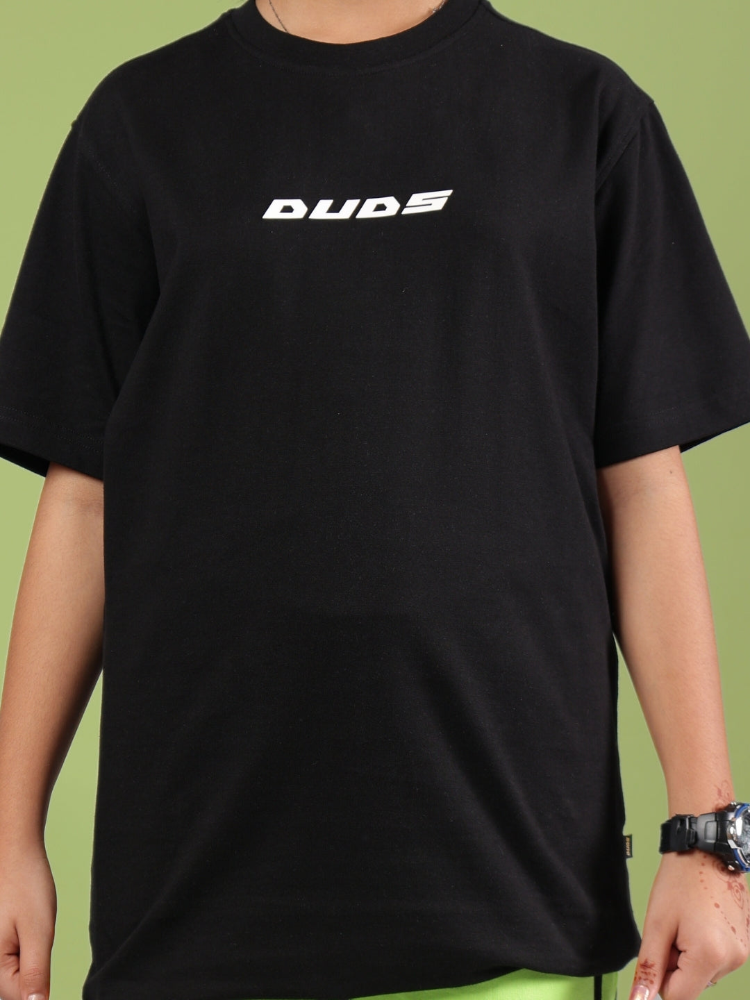 JUMBO T-SHIRT FOR BOYS & GIRLS (BLACK)