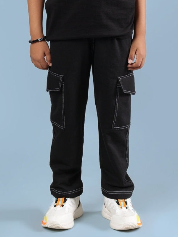 CARPENTER JOGGER FOR BOYS & GIRLS (BLACK)