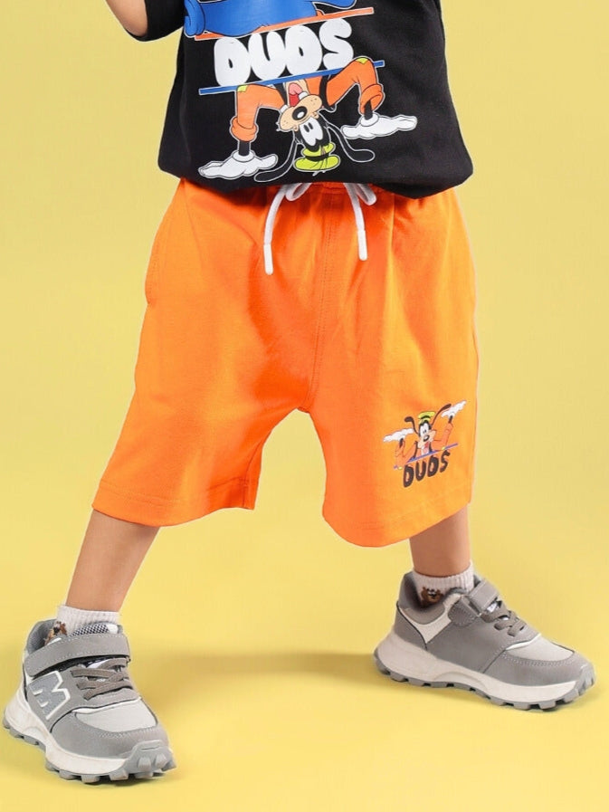 GOOFY SHORTS FOR BOYS & GIRLS (ORANGE)