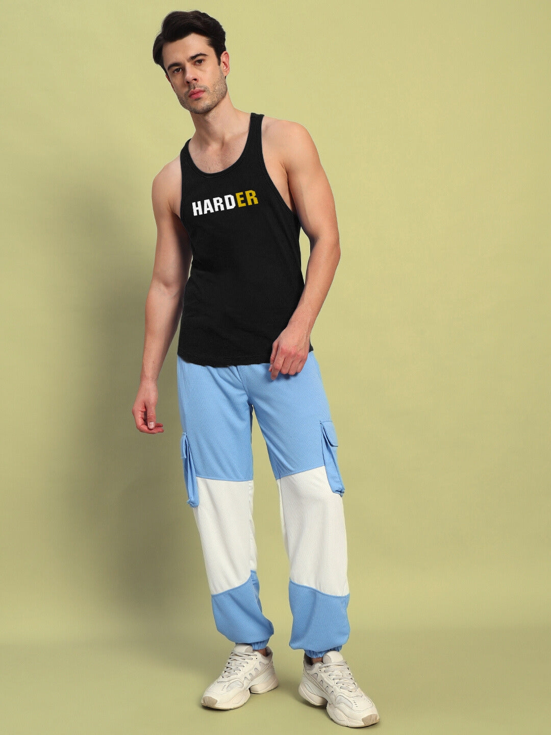 HARDER GYM T-SHIRT (BLACK)