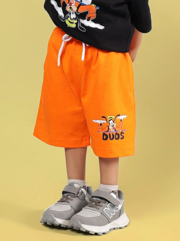 GOOFY SHORTS FOR BOYS & GIRLS (ORANGE)