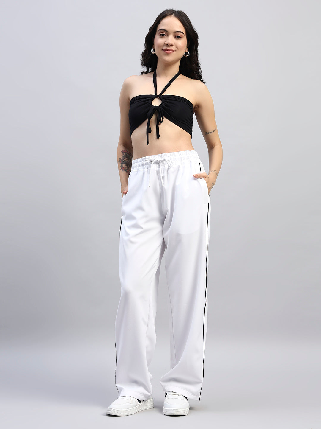 WOMEN'S RELIGHT RELAXED-FIT JOGGERS (WHITE)