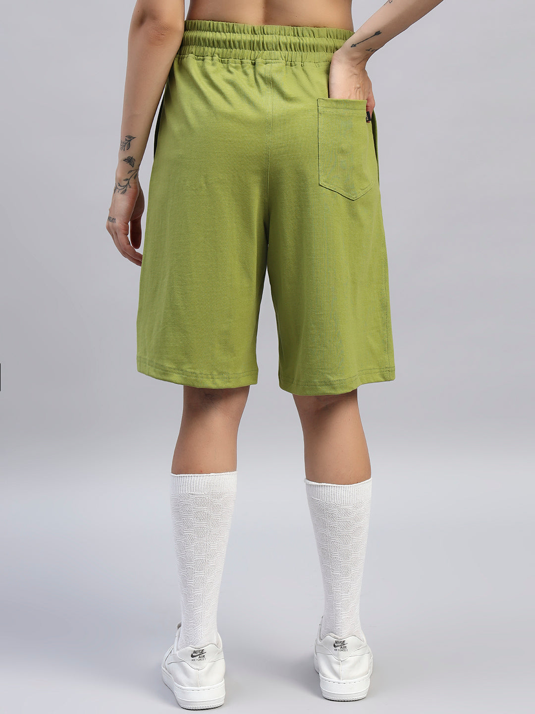 WOMEN'S WIDELINE SUMMER CO-ORD SET (OLIVE GREEN)