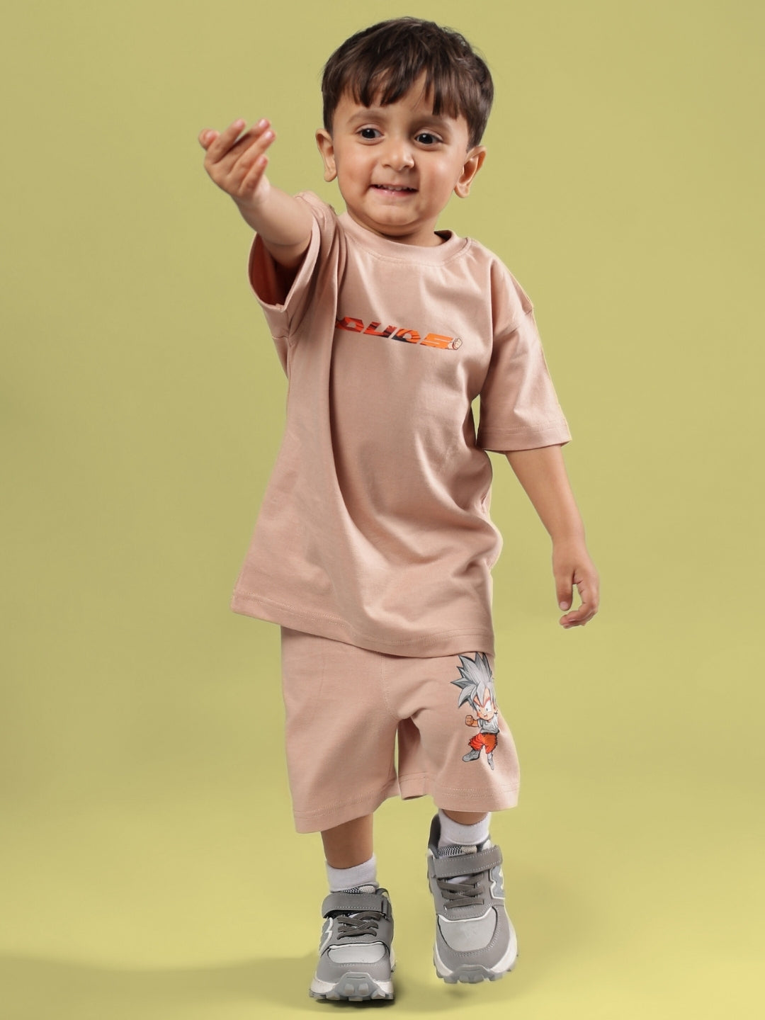 GOHAN SHORTS FOR BOYS & GIRLS (BEIGE)