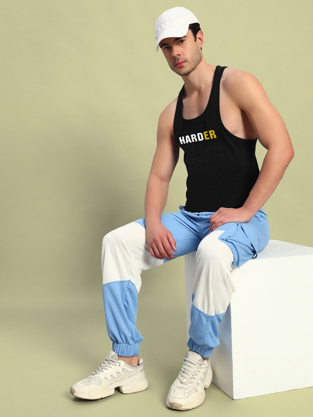 HARDER GYM T-SHIRT (BLACK)
