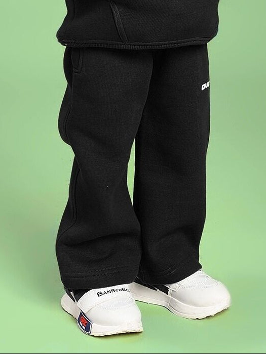 MAKE IT HAPPEN FLEECE JOGGER FOR BOYS AND GIRLS BLACK