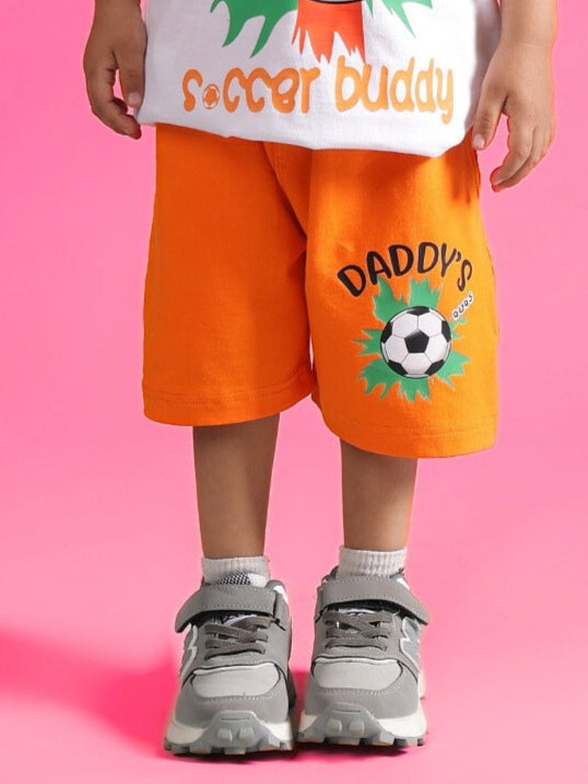 BUDDY SHORTS FOR BOYS & GIRLS (ORANGE)