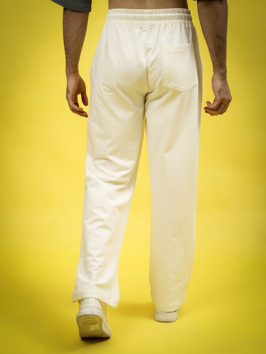 DARK WEB RELAXED JOGGER (OFF-WHITE)