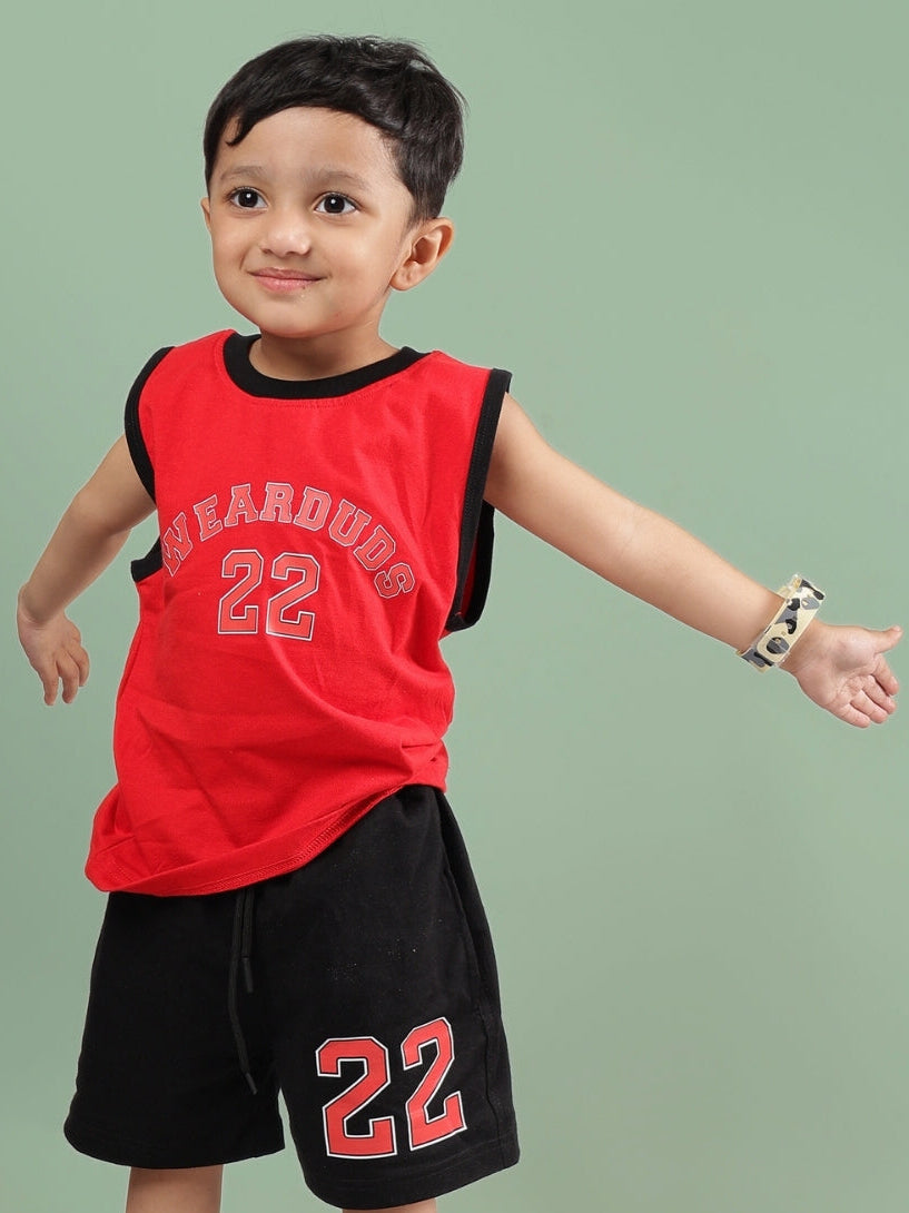 AMIGA T-SHIRT FOR BOYS & GIRLS (RED)