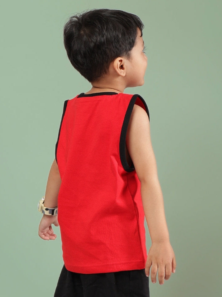 AMIGA T-SHIRT FOR BOYS & GIRLS (RED)
