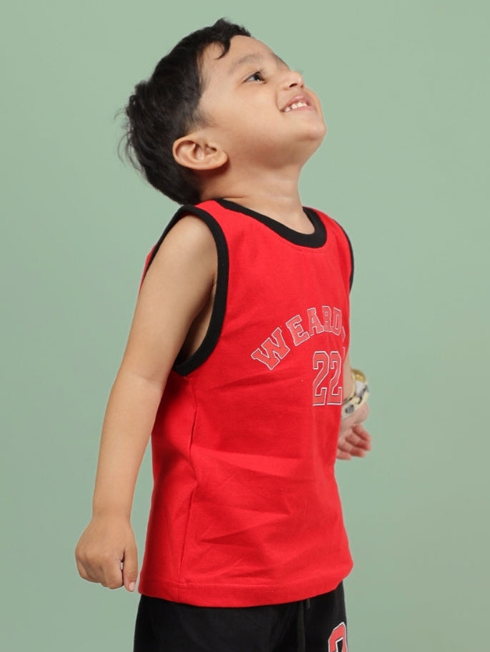 AMIGA T-SHIRT FOR BOYS & GIRLS (RED)