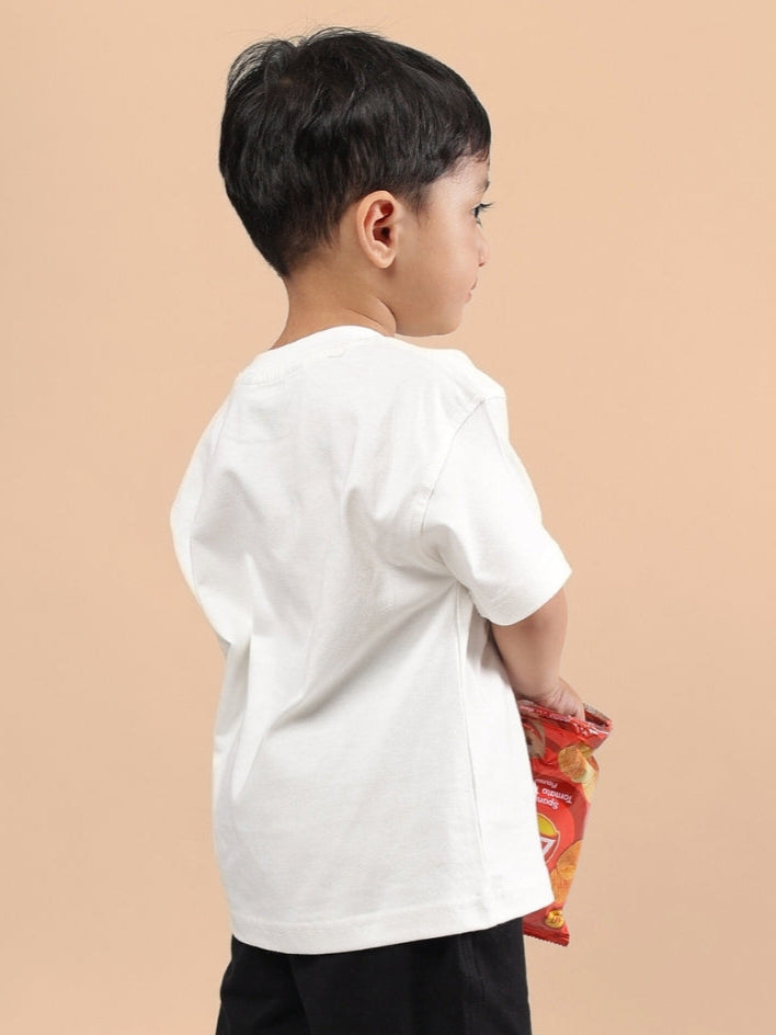 HAKUNA MATATA OVERSIZED T-SHIRT FOR BOYS & GIRLS (OFF WHITE)