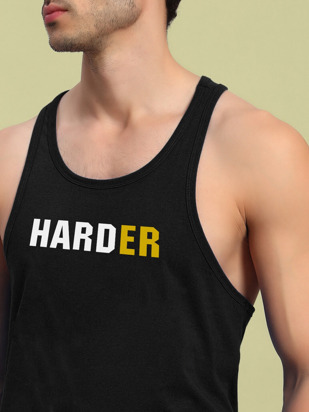 HARDER GYM T-SHIRT (BLACK)
