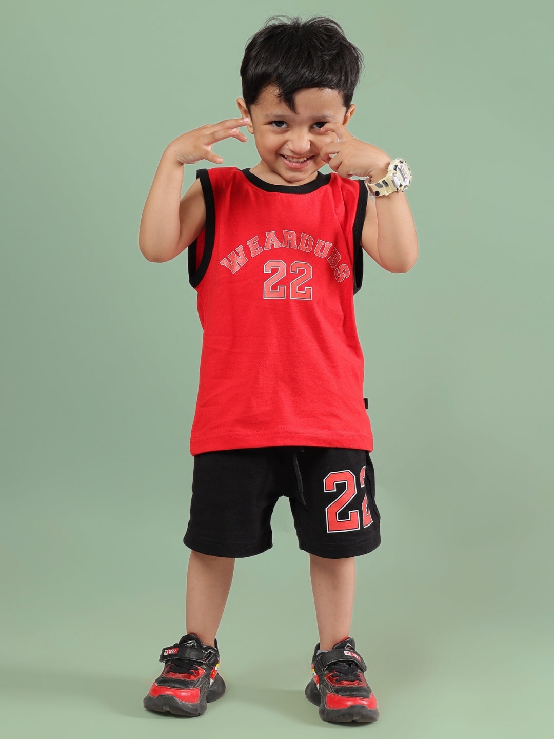 AMIGA T-SHIRT FOR BOYS & GIRLS (RED)