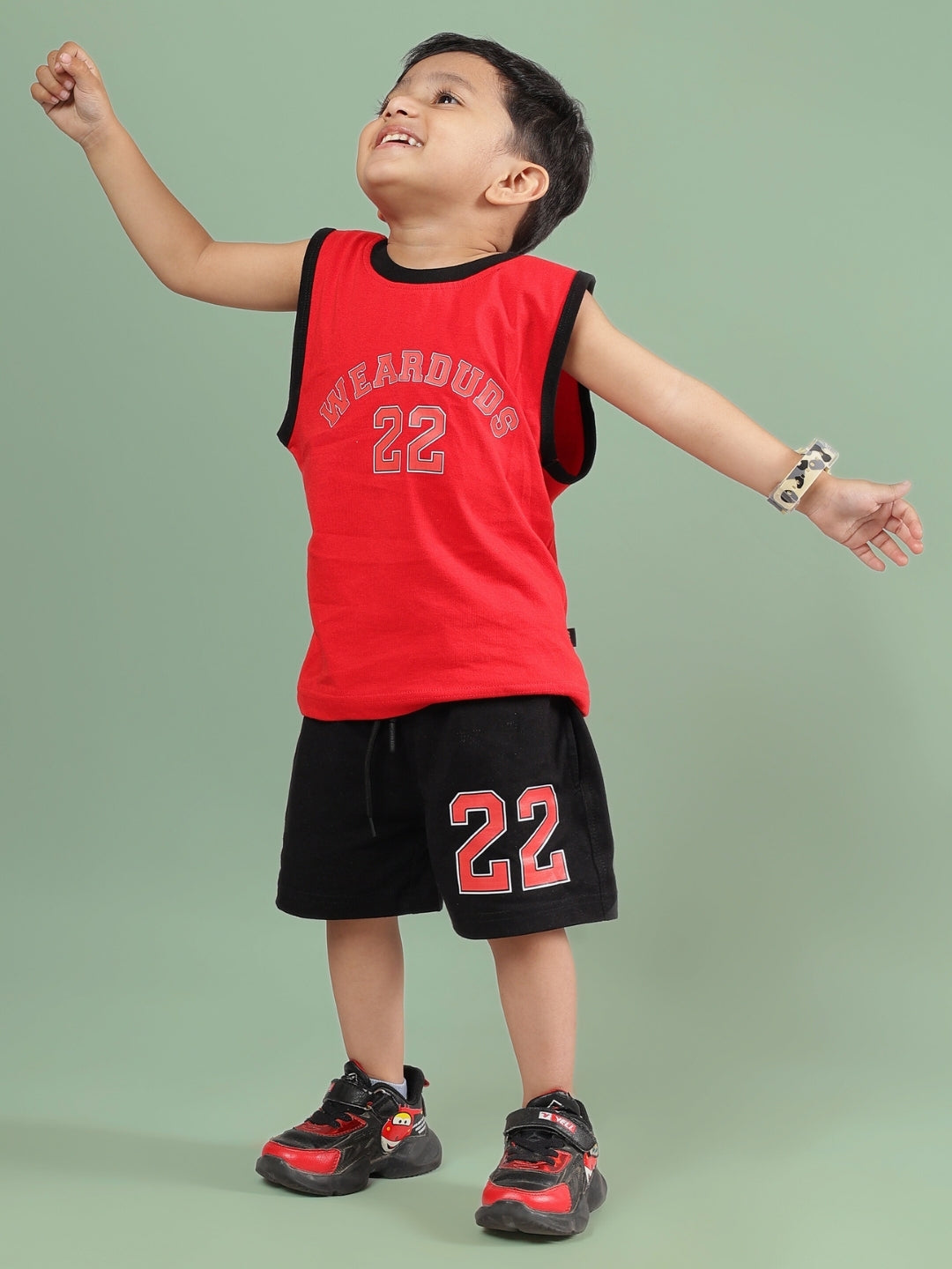 AMIGA T-SHIRT FOR BOYS & GIRLS (RED)