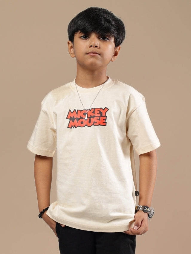 DUDS MOUSE T-SHIRT FOR BOYS & GIRLS (OFF WHITE)