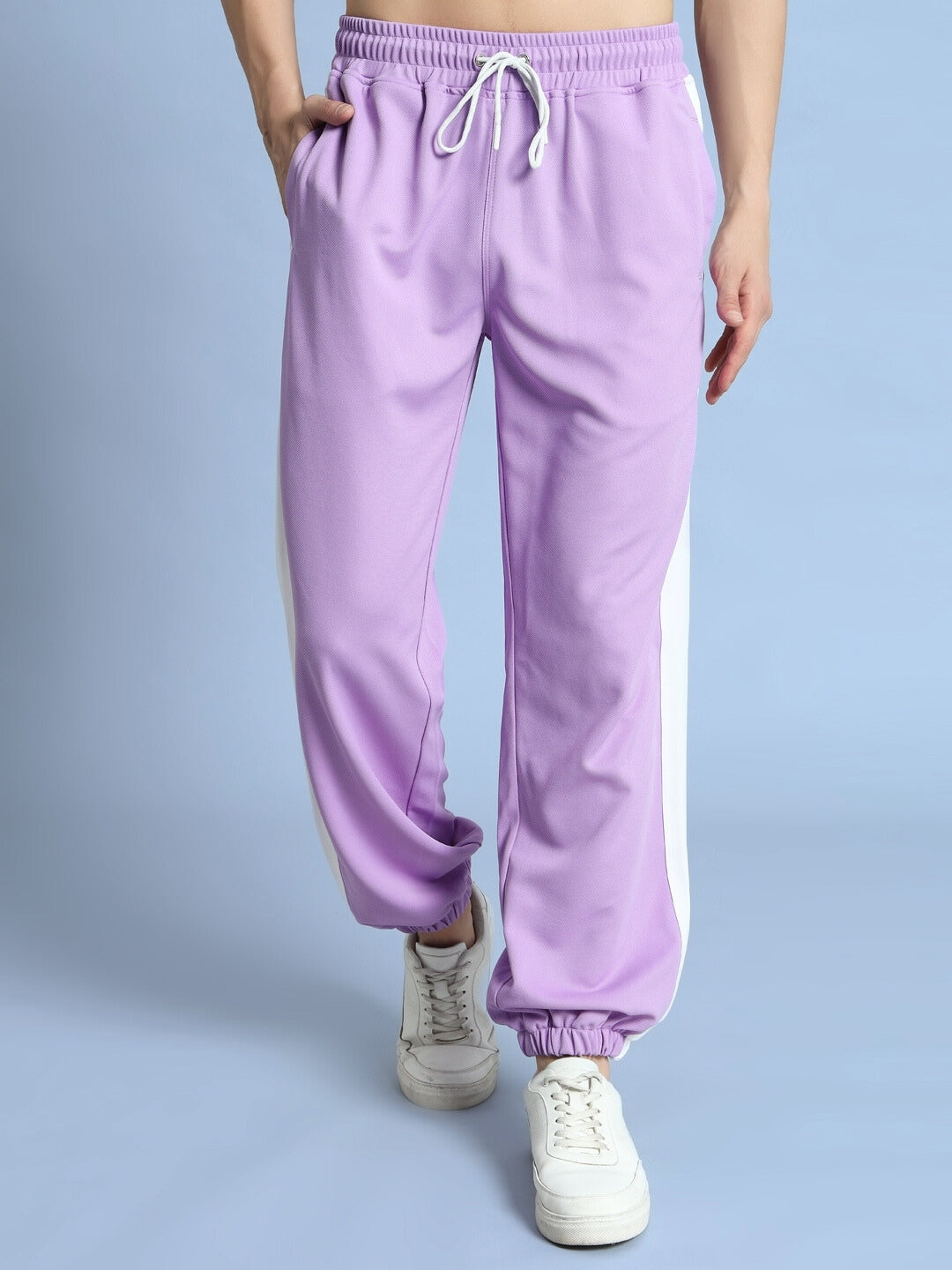 EUPHORIA JOGGERS (LAVENDER-WHITE)