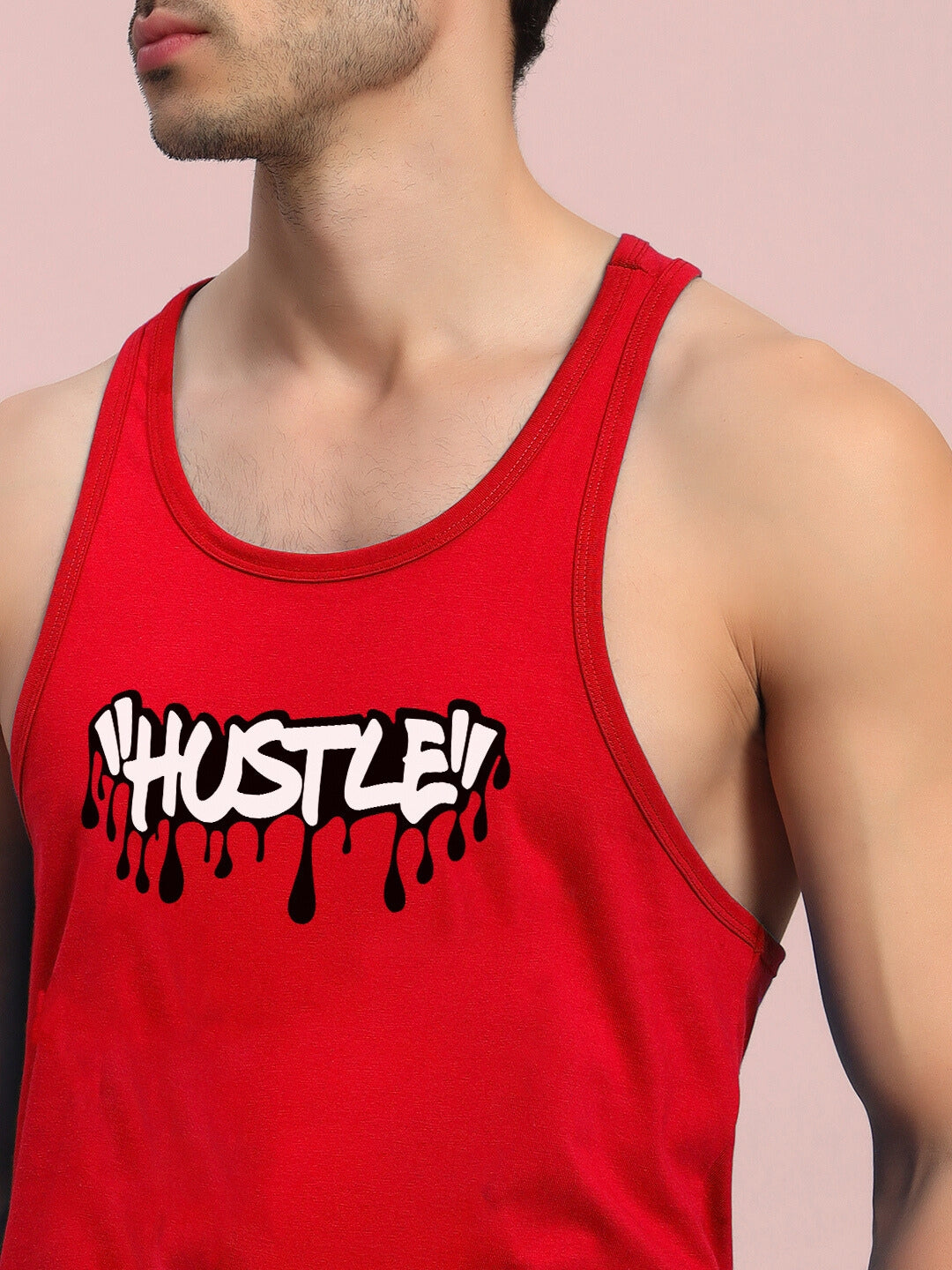 PRIMITIVE HUSTLE GYM T-SHIRT (RED)