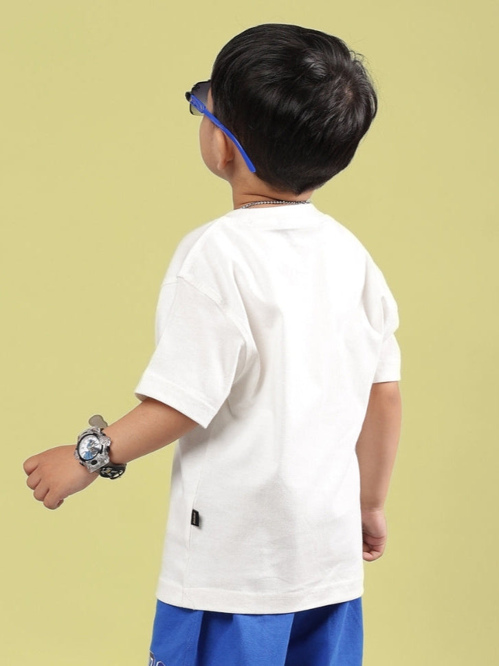 BUMBLE T-SHIRT FOR BOYS & GIRLS (OFF WHITE)