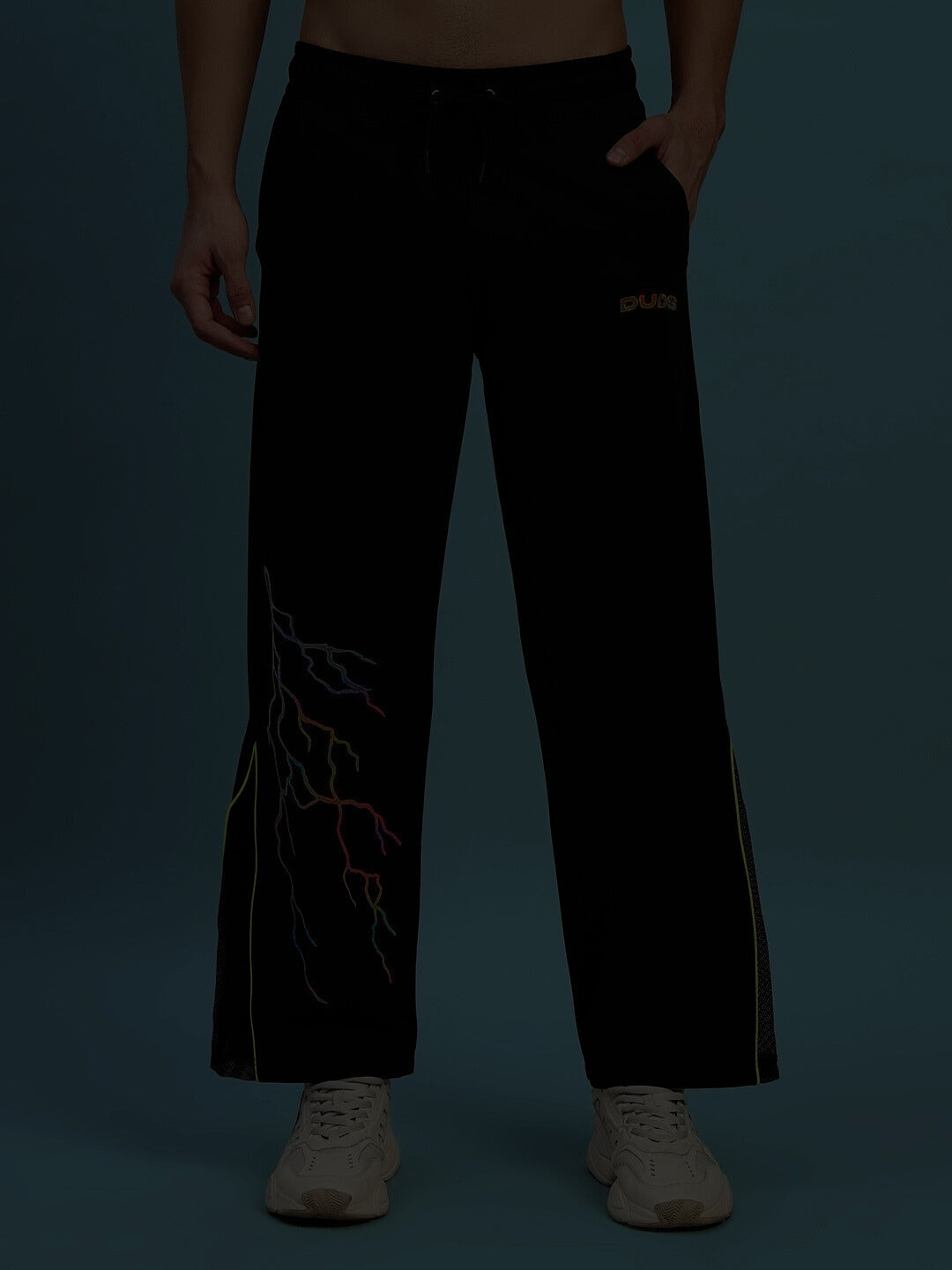 SALVO REFLECTOR CO-ORD SET (BLACK)