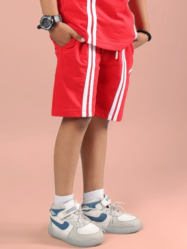 OUTLOOK SHORTS FOR BOYS & GIRLS (RED)
