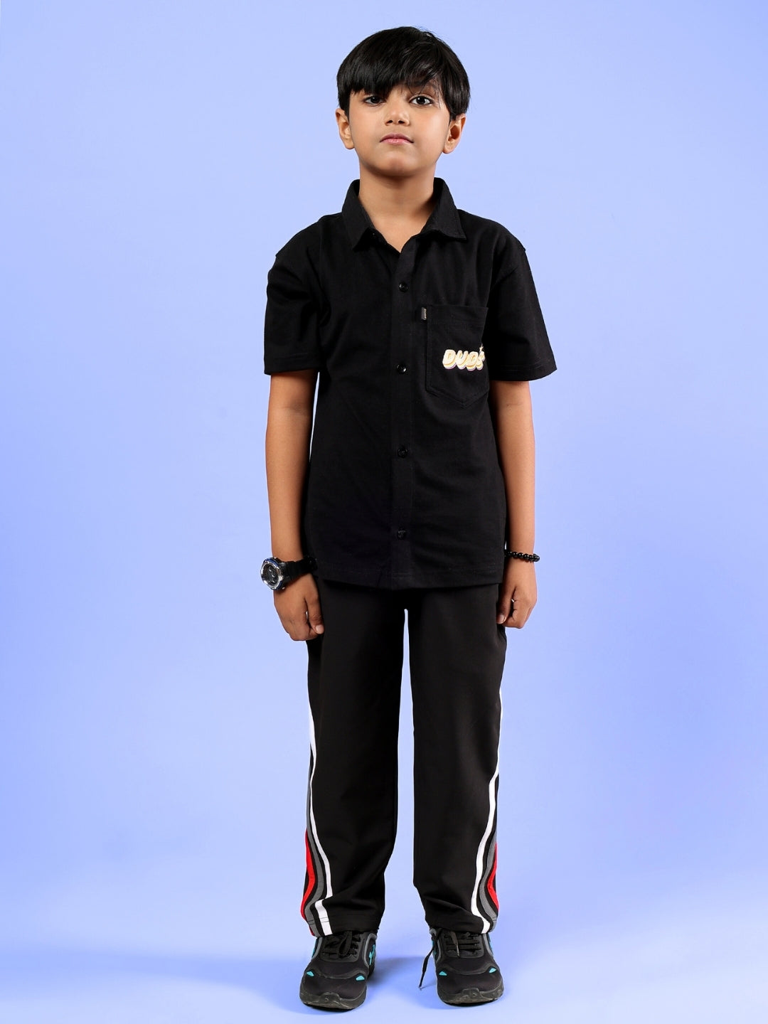 SHINE CO-ORD FOR BOYS & GIRLS (BLACK)