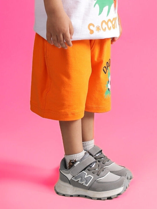 BUDDY SHORTS FOR BOYS & GIRLS (ORANGE)