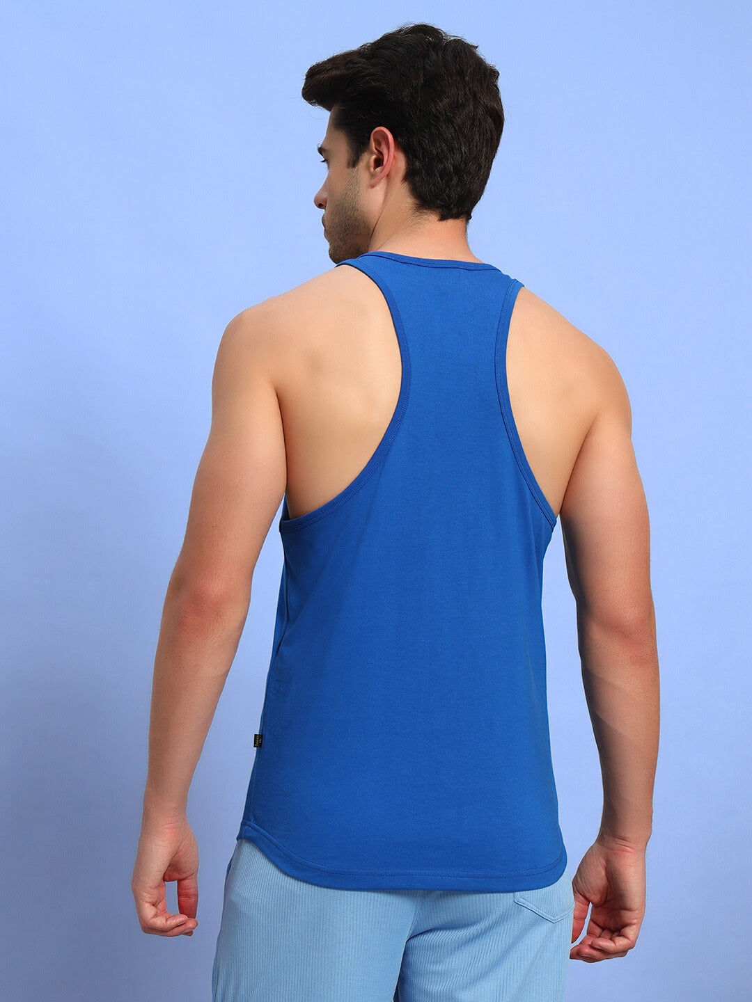 GREAT THINGS GYM T-SHIRT (ROYAL BLUE)