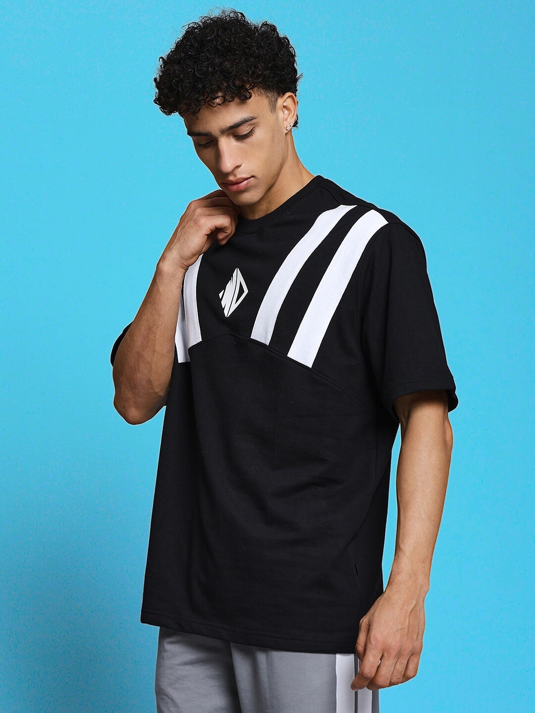 ALLONZO OVER-SIZED T-SHIRT (BLACK)