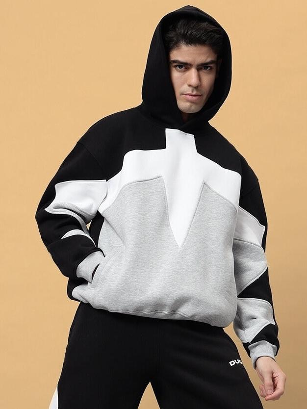 WD SWORD COLORBLOCK CO-ORD (BLACK-GREY)
