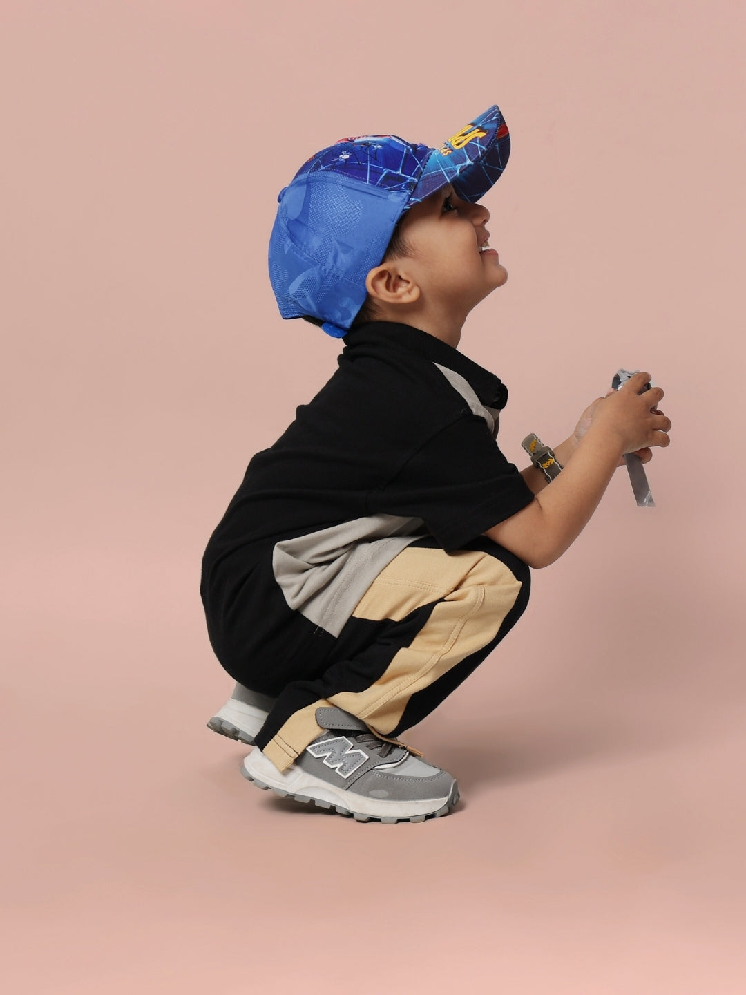 TINGE CO-ORD FOR BOYS & GIRLS (GREY BLACK)
