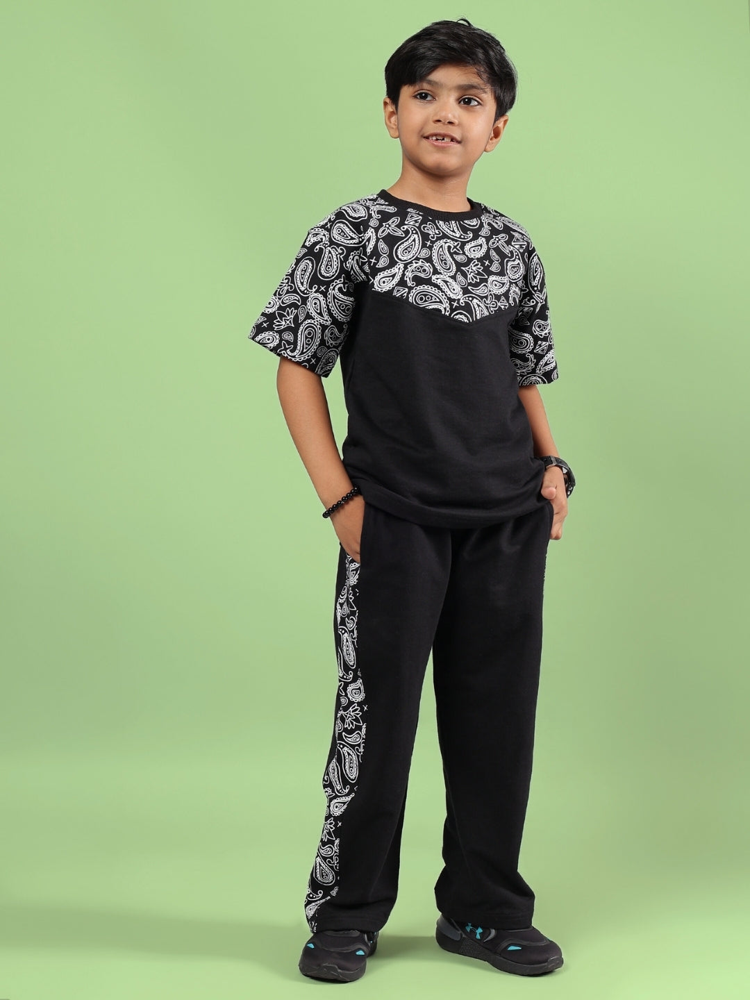 BALADEER CO-ORD FOR BOYS & GIRLS (BLACK)