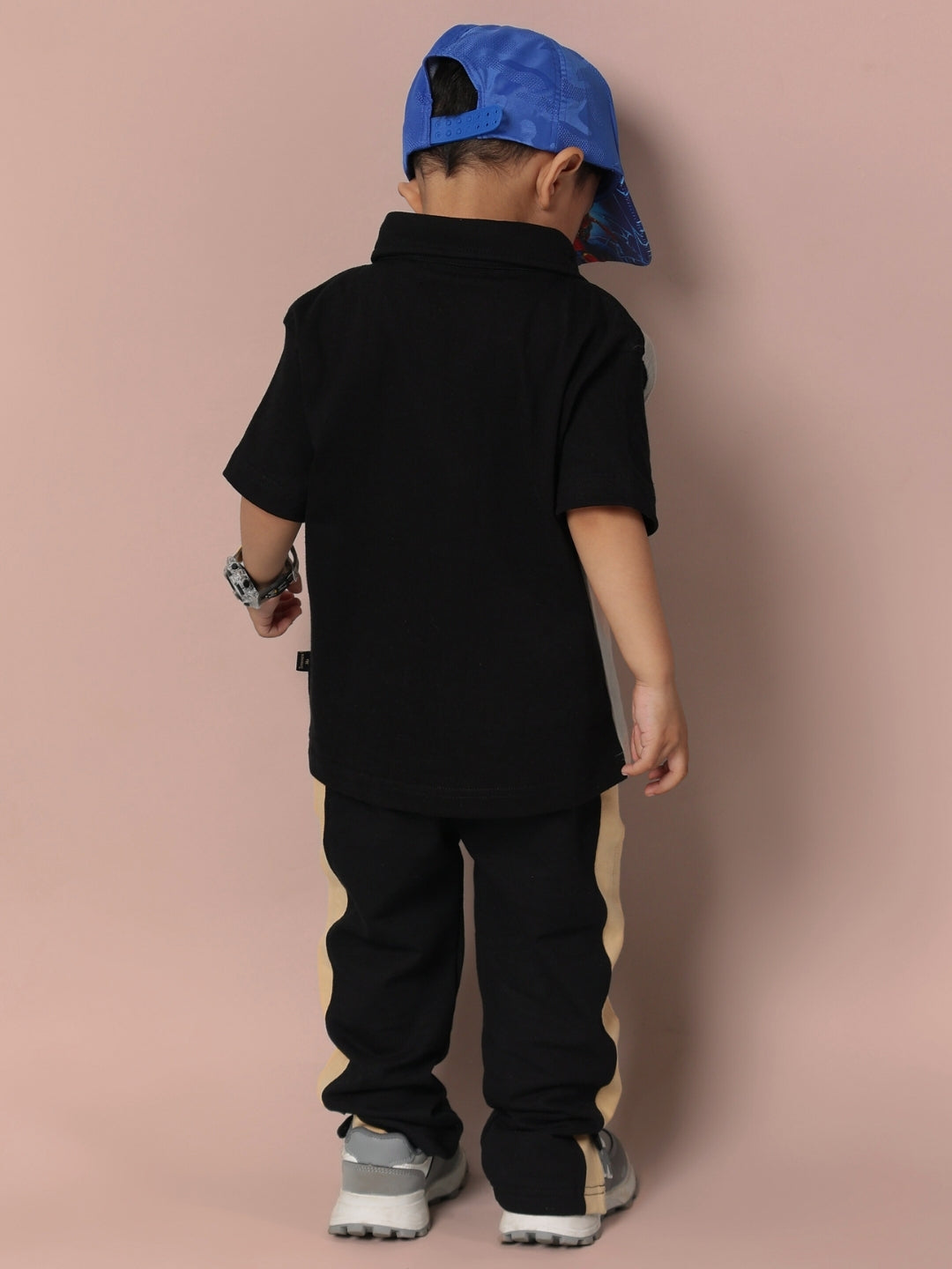 TINGE CO-ORD FOR BOYS & GIRLS (GREY BLACK)
