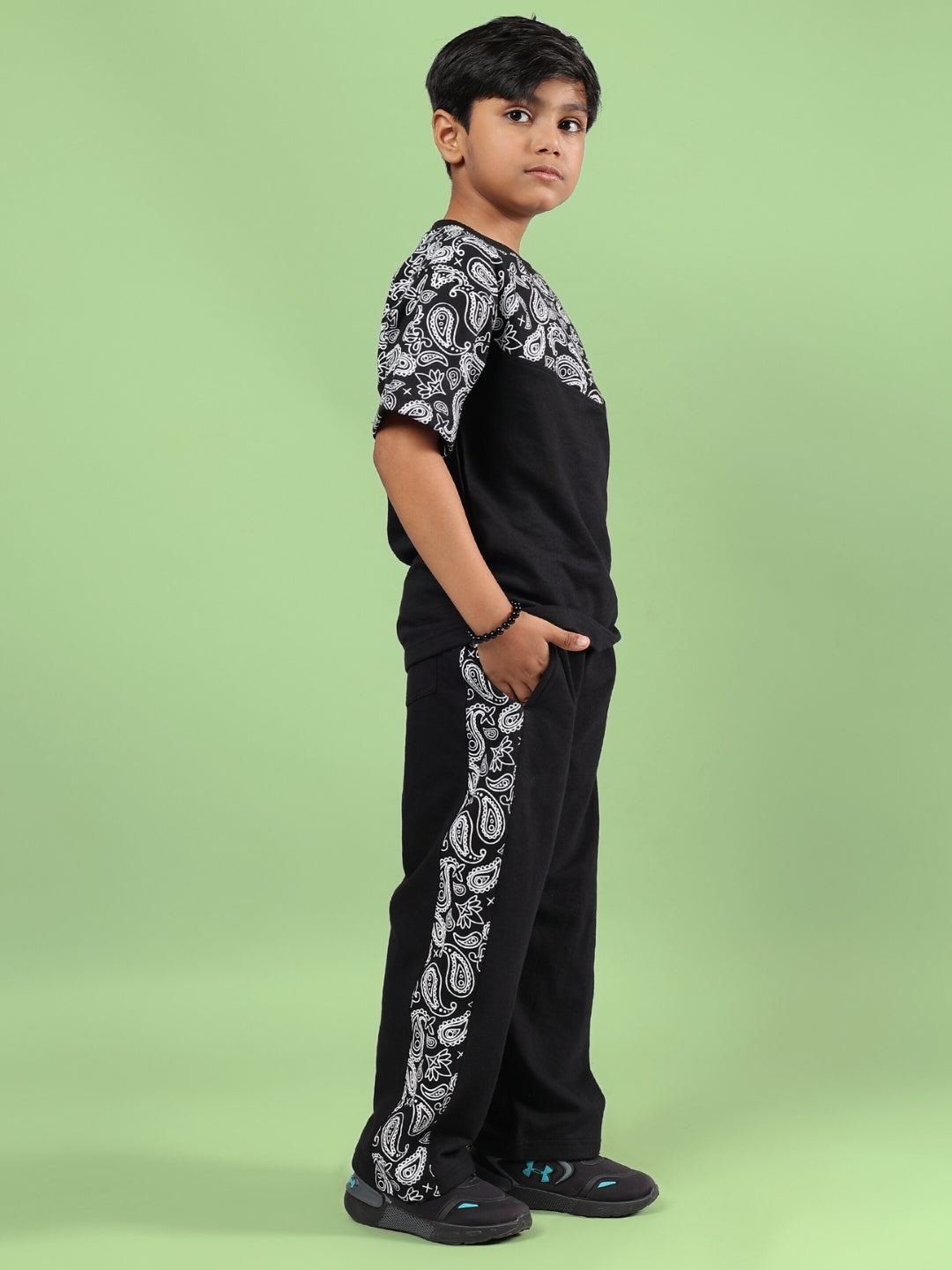 BALADEER CO-ORD FOR BOYS & GIRLS (BLACK)