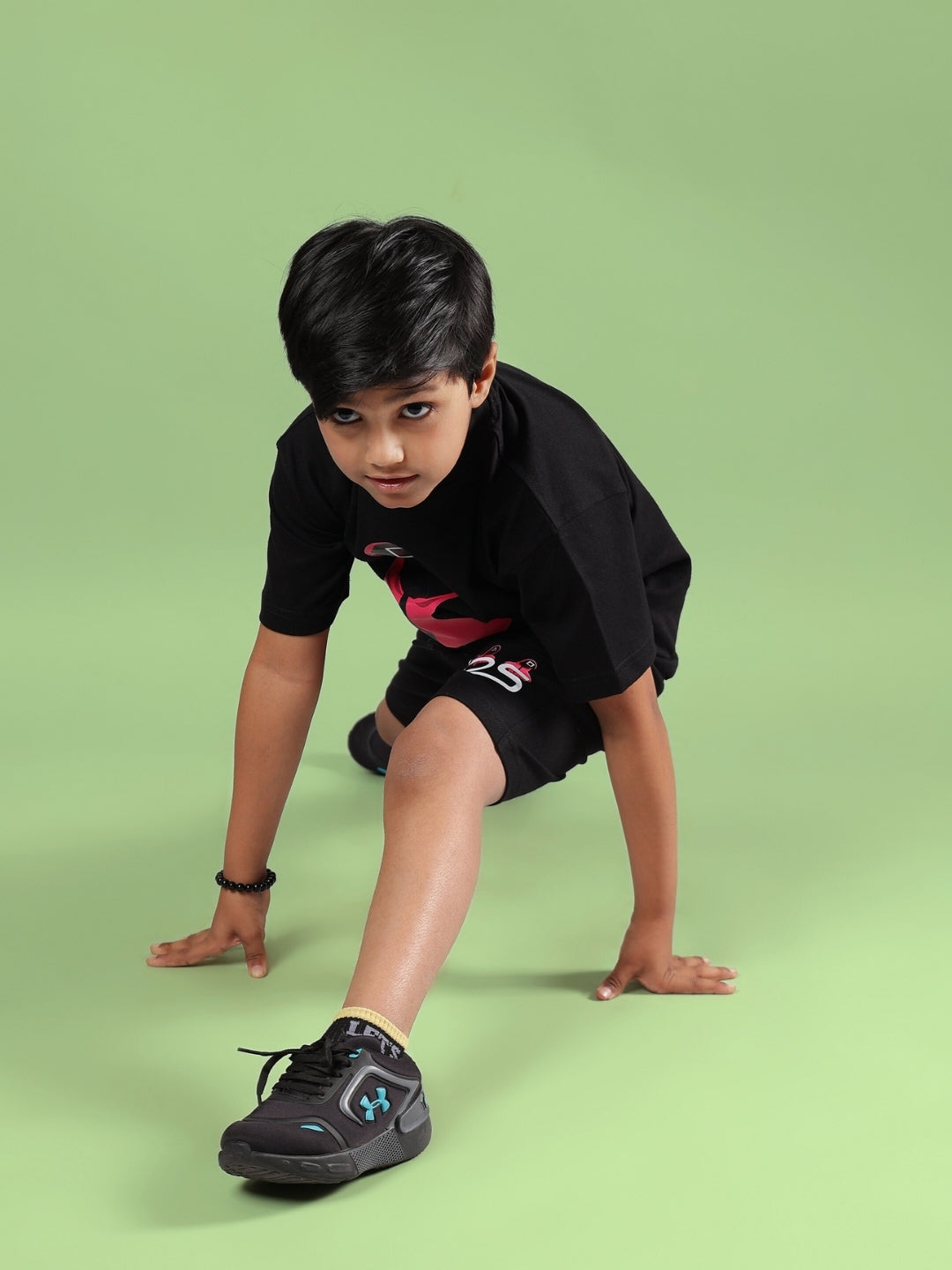 SQUID GAME SHORTS FOR BOYS & GIRLS (BLACK)